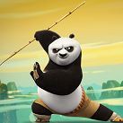 Kungfu Panda gấu trúc luyện công.