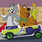 Tom và Jerry đua xe giấy.